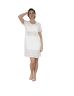 ROBE D'ETE COURTE BLANC ZOEY