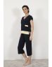 PYJAMA COURT BLEU ZELY