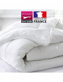 Couette blanche - 140 x 200 cm 400 gr/m² - Microfibre France