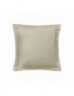 Taie d'oreiller carrée - Écru - 65 x 65 cm - 57 fils - 100% coton - Made in France