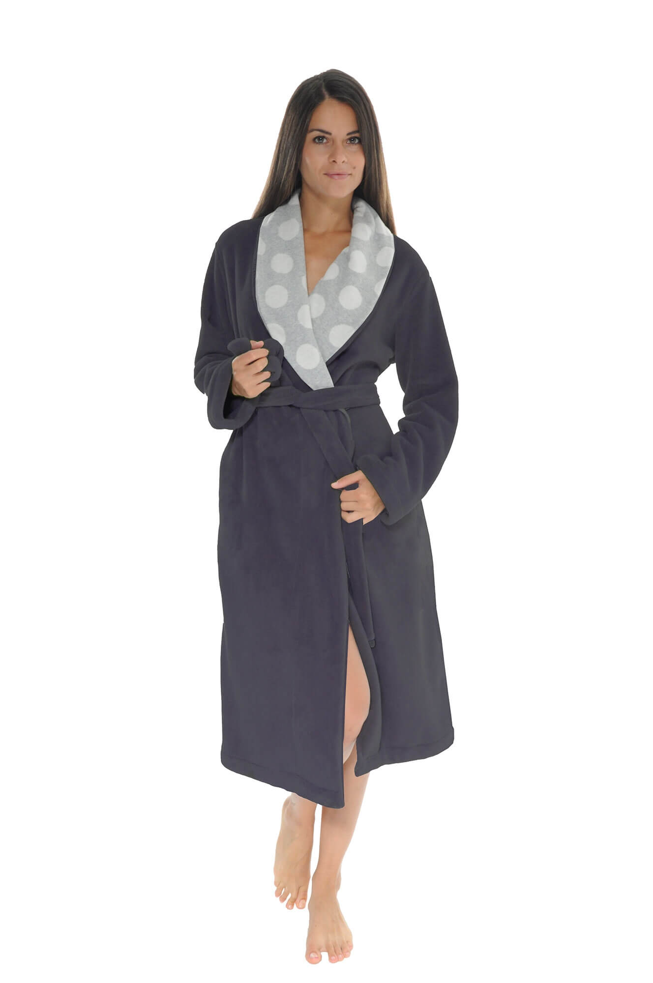 robe velour cotelé