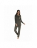 PYJAMA LONG VERT KAKI JAYNE