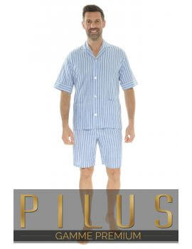 PYJAMA TAILLEUR BLEU PETRUS