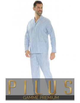 PYJAMA TAILLEUR BLEU PETRUS