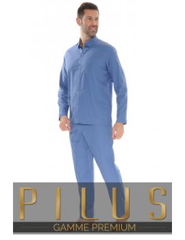 PYJAMA TAILLEUR BLEU PHEDOR--