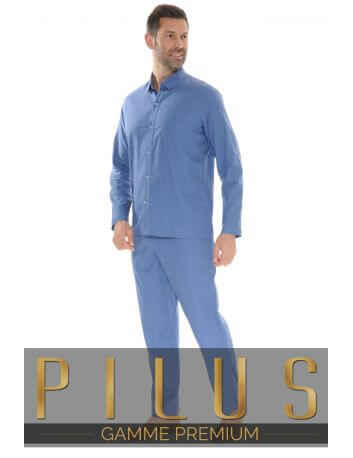 PYJAMA TAILLEUR BLEU PHEDOR--