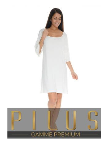 CHEMISE DE NUIT BLANC ORMELIA