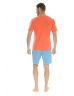 PYJAMA COURT ORANGE NATAN