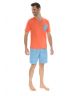 PYJAMA COURT ORANGE NATAN