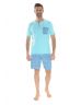 PYJAMA COURT BLEU NATAN