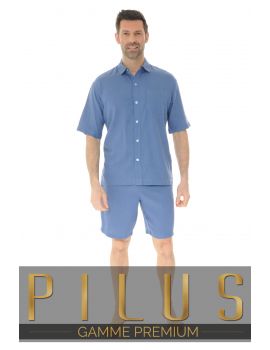 PYJAMA TAILLEUR BLEU PHEDOR