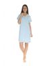 CHEMISE DE NUIT BLEU MARY