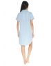 CHEMISE DE NUIT BLEU MARY