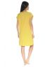 CHEMISE DE NUIT JAUNE MYRIELLE-