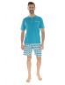 PYJAMA COURT BLEU NADEON-