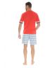 PYJAMA COURT ROUGE NELIO