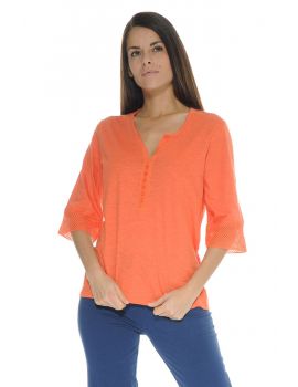 HAUT ORANGE MANUELA