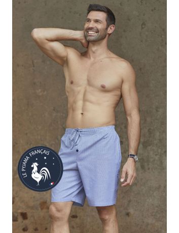 SHORT HOMME BLEU PRECIEUX 124261200