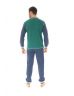 PYJAMA LONG JOGGING VERT SEYLAN