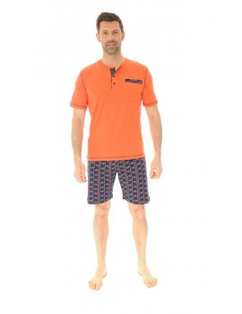 PYJAMA COURT ORANGE SHAD