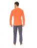 PYJAMA LONG ORANGE SHAD 217366112