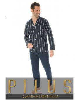 PYJAMA TAILLEUR BLEU ULRICH