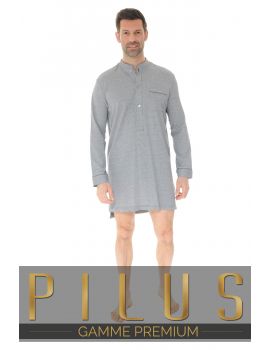 CHEMISE DE NUIT GRIS UBALDIN