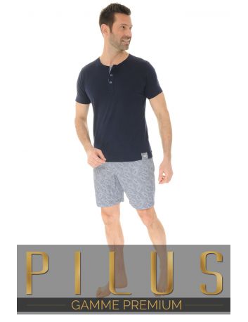 PYJAMA COURT BLEU URIAS 127241200