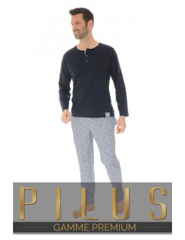 PYJAMA LONG BLEU URIAS 127251200