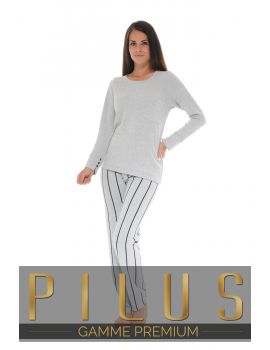 PYJAMA LONG GRIS TIFAINE 527067100