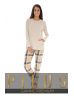 PYJAMA LONG BEIGE THEA 527104300