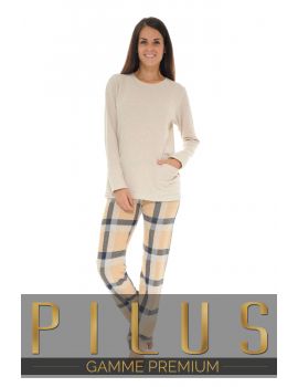 PYJAMA LONG BEIGE THEA 527104300