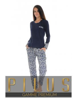 PYJAMA LONG BLEU TELIA 527291200