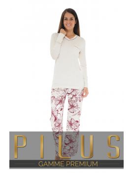 PYJAMA LONG ECRU TANYA 527349231