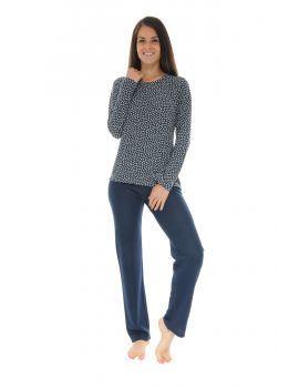 PYJAMA LONG BLEU ROXANA 617361200