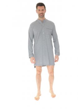 CHEMISE DE NUIT GRIS UBALDIN