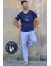 PANTALON HOMME BLEU PRECIEUX