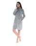 ROBE DE CHAMBRE GRIS ROXANA