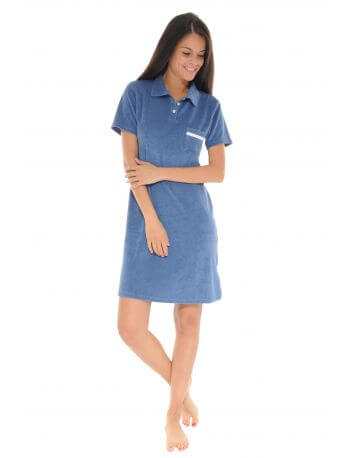 ROBE D'ETE BLEU VAHINE 