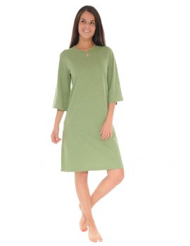 ROBE D'ETE LONGUE VERT VIDIANE 