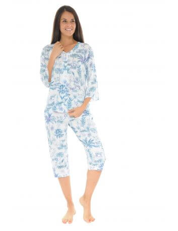 PYJAMA COURT BLEU VIKY 